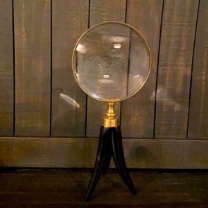 English Victorian Horn magnifying glass